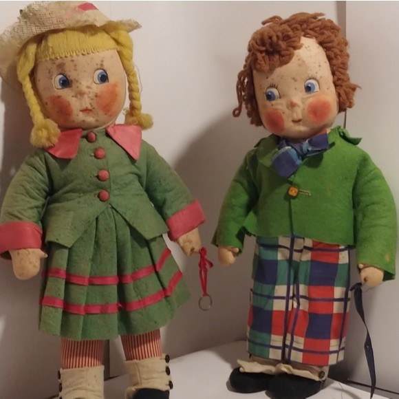 Ultra Rare Toys Vintage Susie Q And Bobby Q Ultra Rare 5in